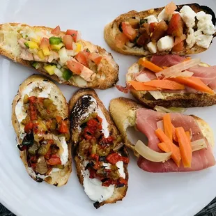 BRUSCHETTA SAMPLER