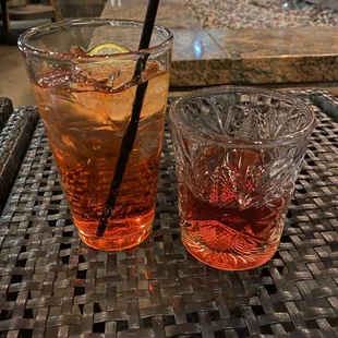 Shirley Temple &amp; Sazerac