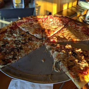A large to split between two people.