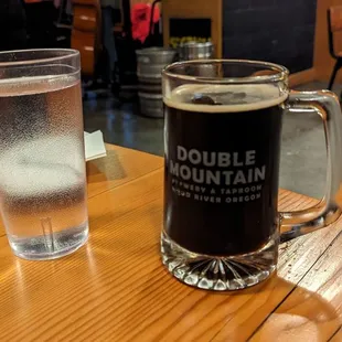 Water and root beer