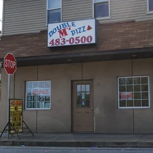 the front of a restaurant