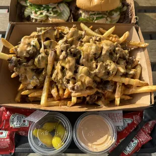 Double Smash &amp; Philly Fries!