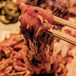Spicy Chewy Noodles were pretty good