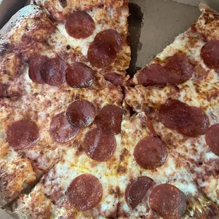 Large pepperoni