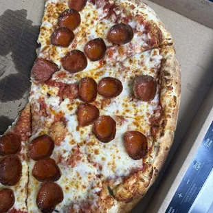 pizza, food