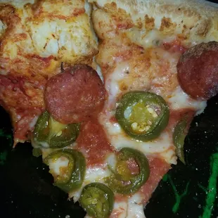 Used to ooze cheese, pepperoni layer covered every inch, sauce dripped out of every bite. What&apos;s the deal lately? So much empty space.