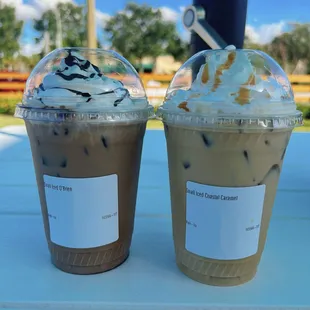 Small Iced O' Brien &amp; Small iced Coastal caramel