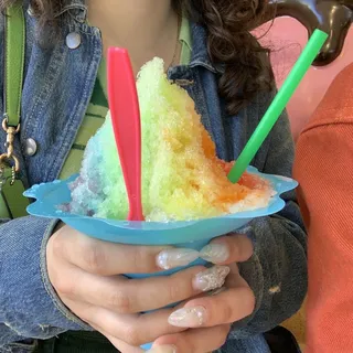 Rainbow Cone Shaved Ice