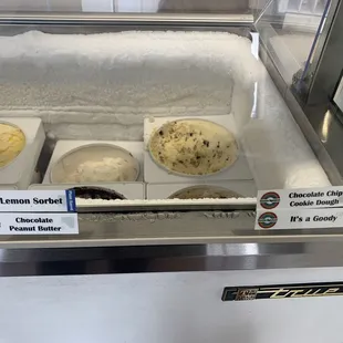 Ice cream flavors as of March 2024