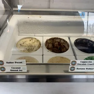 Ice cream flavors as of March 2024