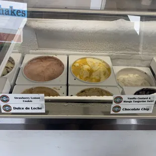 Ice cream flavors as of March 2024