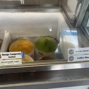 Ice cream flavors as of March 2024