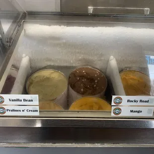 Ice cream flavors as of March 2024