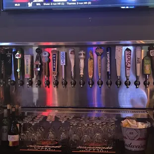 Decent choice of draft beer