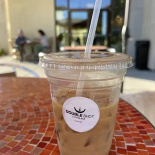 Outdoor Patio in front to Double Shot Coffee Bar