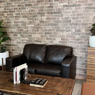 Inviting space in this new coffee shop!