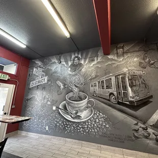 Love the mural!