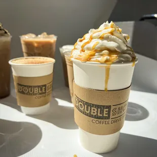 Salted Butterscotch Latte - a favorite from our Fall Menu