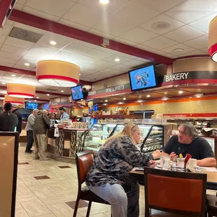 diners in a restaurant