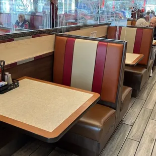 The tables.