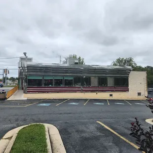 Outside of diner