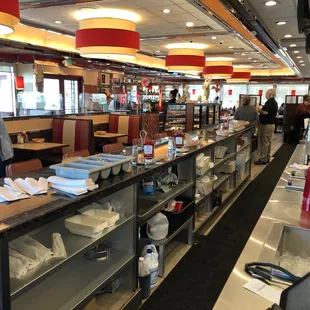 interior, sushi and sashimi