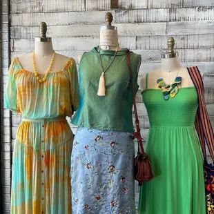 The beautiful mannequins styled by the team at Double Take