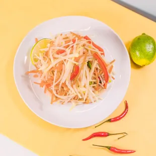 Very Special Spicy Papaya Salad