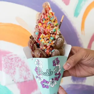 Choco Bubble Waffle (@miguelmoralesphotography on Instagram)