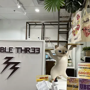 The front counter