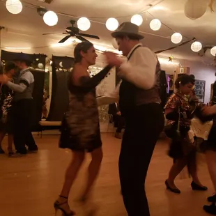 The most crafted  dance instructor and his lovely wife!