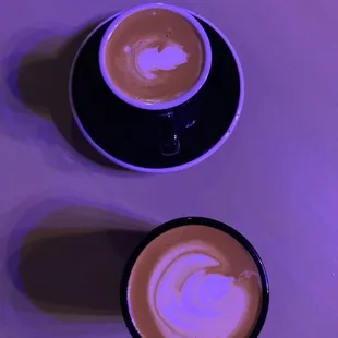 Cortado and macchiato