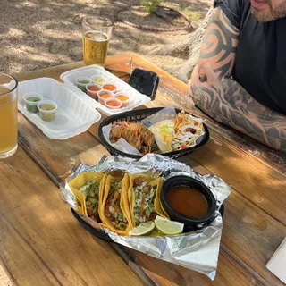 Fried Avocado Diablo Taco