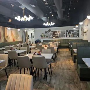 Restaurant dining area