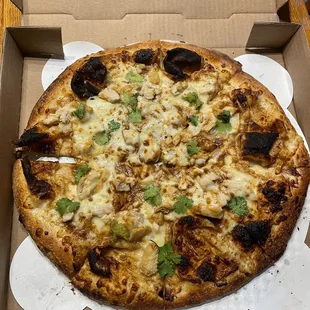 Thai Peanut Pizza