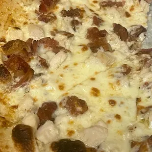 White Chicken Pizza