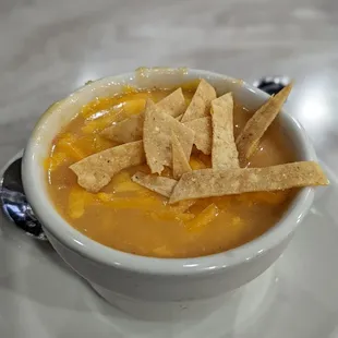 Chicken tortilla soup
