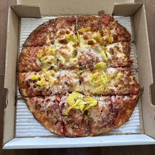 Italian Werewolf pizza