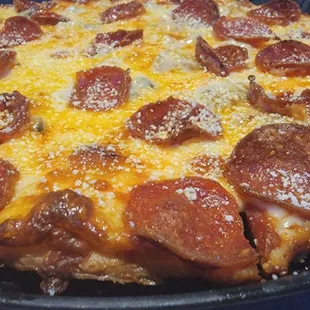 Yummmm thin pizza