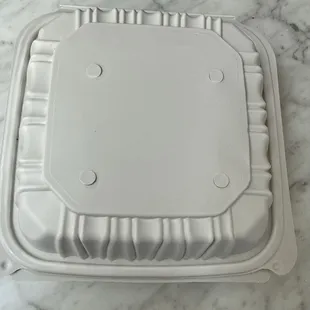 Container food was placed in