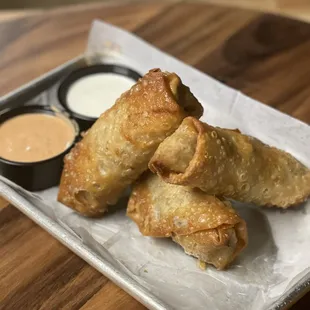 Cheeseburger Rolls. Our twist on a classic eggroll!