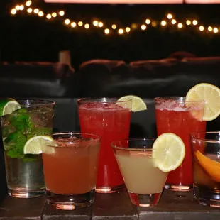 Hand crafted cocktails you are guaranteed to enjoy!