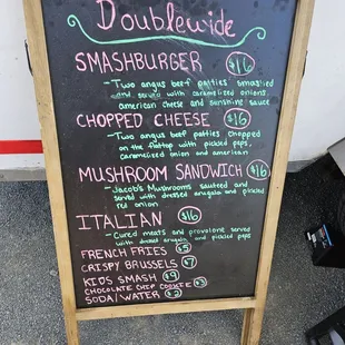 menu, chicken wings and fried chicken