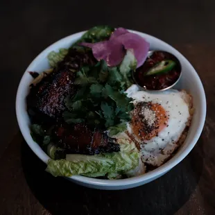 Pork Belly Rice Bowl