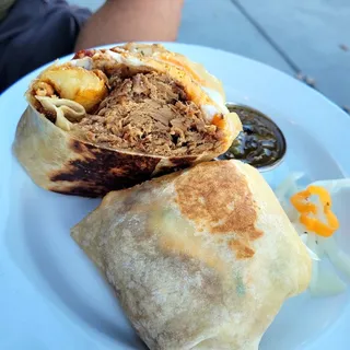 Pork Belly Lunch Burrito