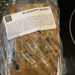 Blueberry Basket bread