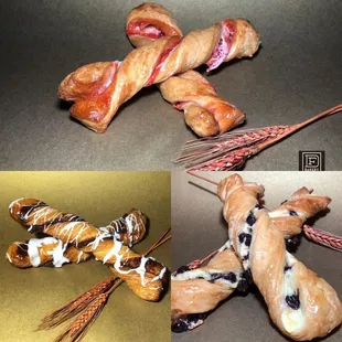 a variety of pastries