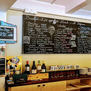 Menu du jour