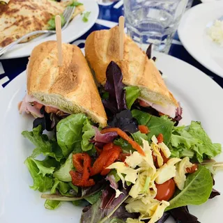 Lunch Ham and Cheese Sandwich