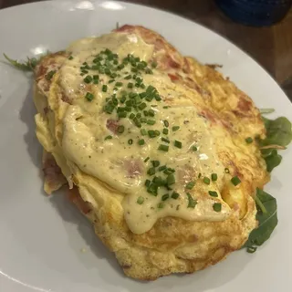 BLTA Omelette